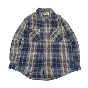 Vintage Natural Resources Plaid Button Up Shirt M